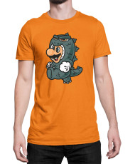 Мъжка Тениска Super Mario Nintendo Mario Godzilla Costume