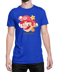 Мъжка Тениска Super Mario Nintendo Mario Head