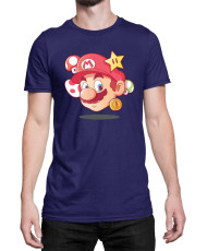 Мъжка Тениска Super Mario Nintendo Mario Head