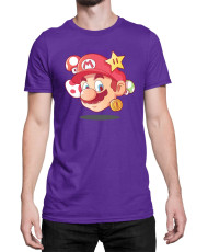 Мъжка Тениска Super Mario Nintendo Mario Head
