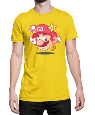 Мъжка Тениска Super Mario Nintendo Mario Head