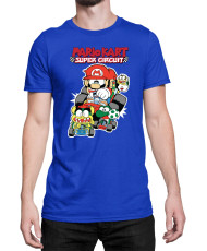 Мъжка Тениска Super Mario Nintendo Mario Kart Super Circuit