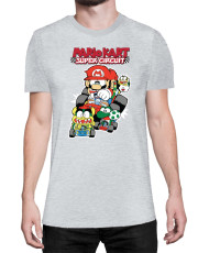 Мъжка Тениска Super Mario Nintendo Mario Kart Super Circuit