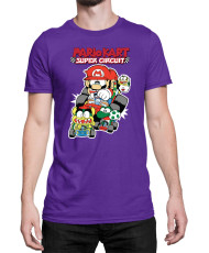Мъжка Тениска Super Mario Nintendo Mario Kart Super Circuit