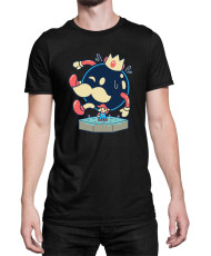 Мъжка Тениска Super Mario Nintendo Mario King Bomba