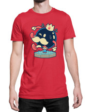 Мъжка Тениска Super Mario Nintendo Mario King Bomba