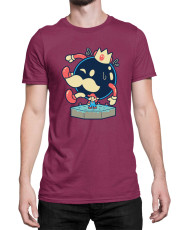 Мъжка Тениска Super Mario Nintendo Mario King Bomba