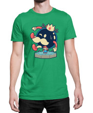 Мъжка Тениска Super Mario Nintendo Mario King Bomba