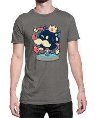 Мъжка Тениска Super Mario Nintendo Mario King Bomba