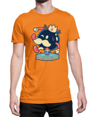 Мъжка Тениска Super Mario Nintendo Mario King Bomba