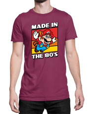 Мъжка Тениска Super Mario Nintendo Mario Made In The 80S