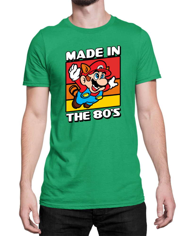 Мъжка Тениска Super Mario Nintendo Mario Made In The 80S