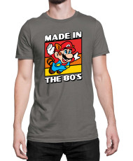 Мъжка Тениска Super Mario Nintendo Mario Made In The 80S
