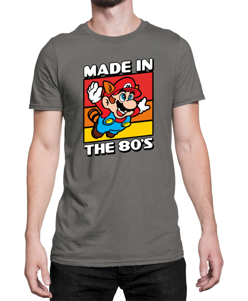 Мъжка Тениска Super Mario Nintendo Mario Made In The 80S