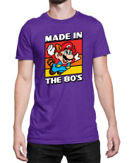 Мъжка Тениска Super Mario Nintendo Mario Made In The 80S
