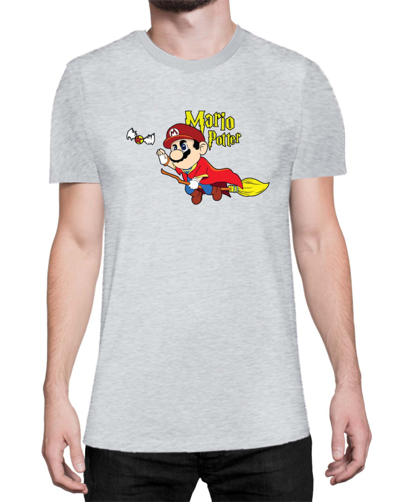 Мъжка Тениска Super Mario Nintendo Mario Potter