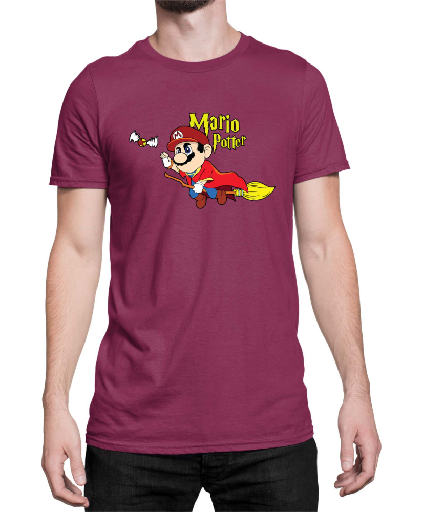 Мъжка Тениска Super Mario Nintendo Mario Potter