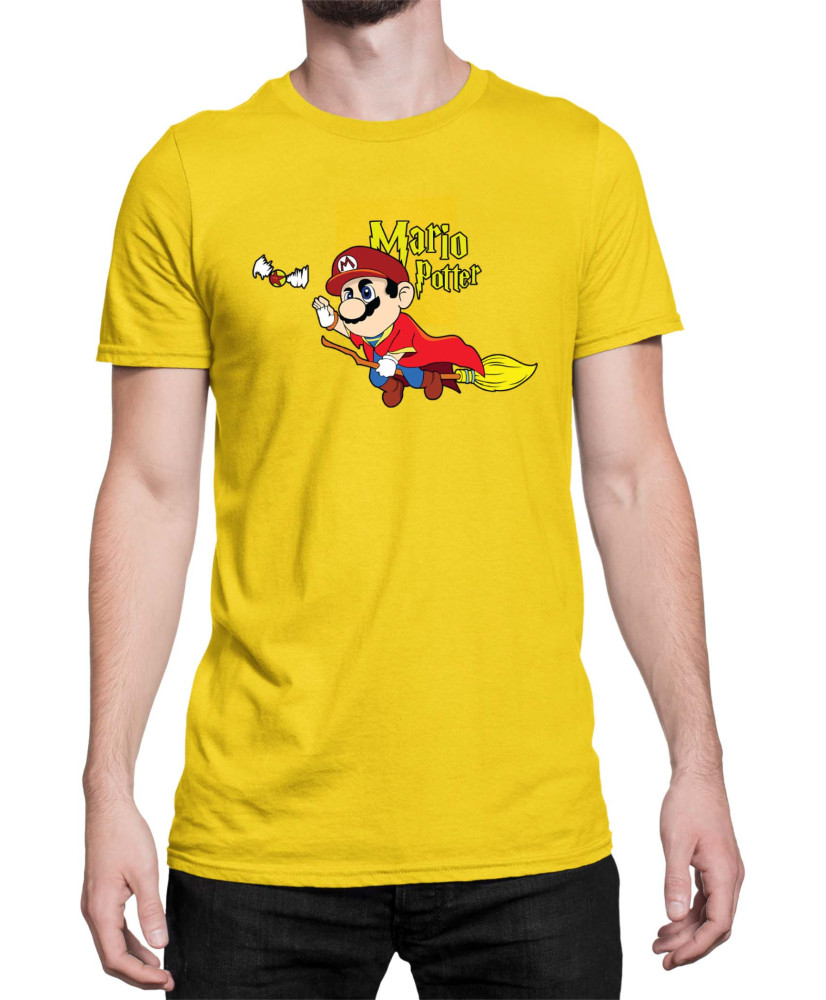 Мъжка Тениска Super Mario Nintendo Mario Potter