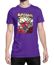 Мъжка Тениска Super Mario Nintendo Mario Smaaaash