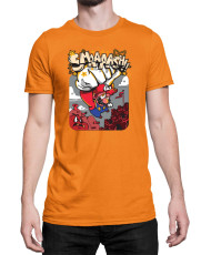 Мъжка Тениска Super Mario Nintendo Mario Smaaaash