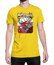 Мъжка Тениска Super Mario Nintendo Mario Smaaaash