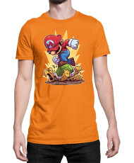 Мъжка Тениска Super Mario Nintendo Mario Smash Koopa
