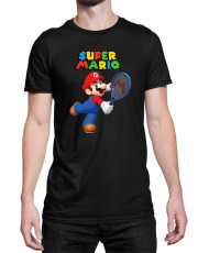 Мъжка Тениска Super Mario Nintendo Mario Tenis