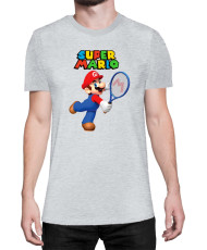 Мъжка Тениска Super Mario Nintendo Mario Tenis