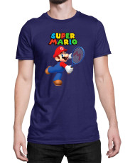 Мъжка Тениска Super Mario Nintendo Mario Tenis