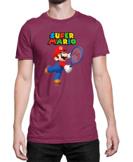 Мъжка Тениска Super Mario Nintendo Mario Tenis