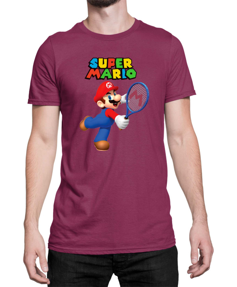 Мъжка Тениска Super Mario Nintendo Mario Tenis