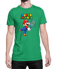 Мъжка Тениска Super Mario Nintendo Mario Tenis