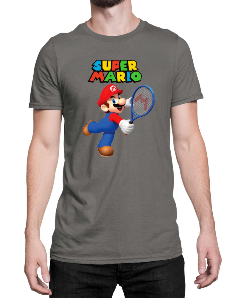 Мъжка Тениска Super Mario Nintendo Mario Tenis