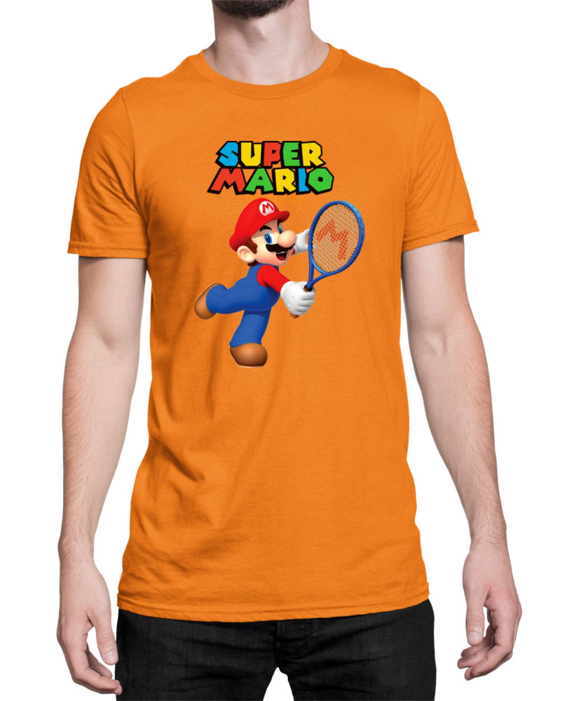 Мъжка Тениска Super Mario Nintendo Mario Tenis