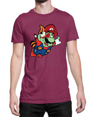 Мъжка Тениска Super Mario Nintendo Mario Zombie Fly