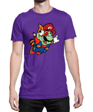 Мъжка Тениска Super Mario Nintendo Mario Zombie Fly