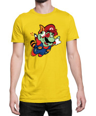 Мъжка Тениска Super Mario Nintendo Mario Zombie Fly