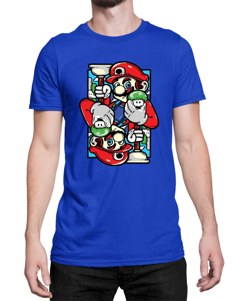 Мъжка Тениска Super Mario Nintendo Mirror Mario