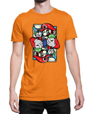 Мъжка Тениска Super Mario Nintendo Mirror Mario