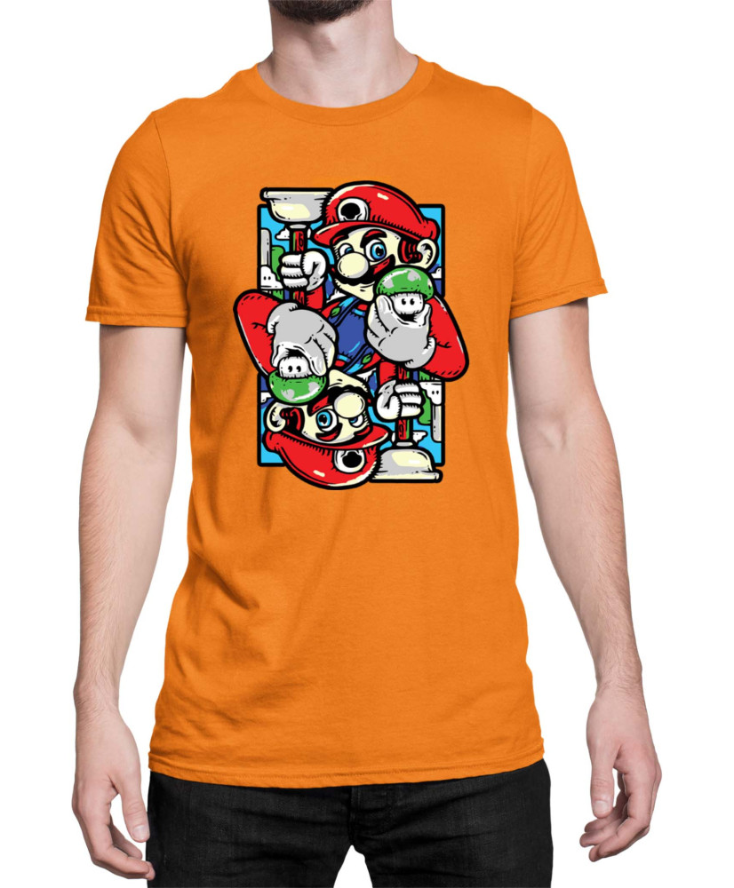 Мъжка Тениска Super Mario Nintendo Mirror Mario