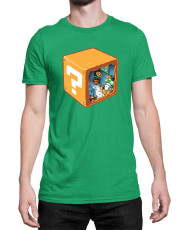 Мъжка Тениска Super Mario Nintendo Mystery Box Inside