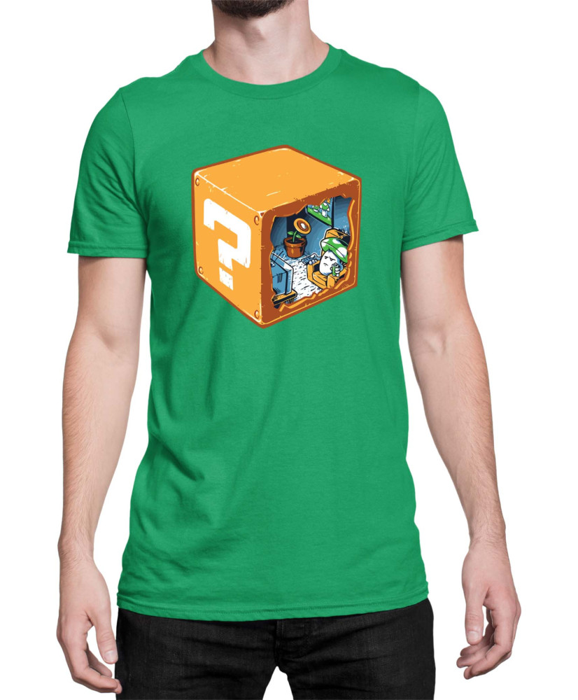 Мъжка Тениска Super Mario Nintendo Mystery Box Inside