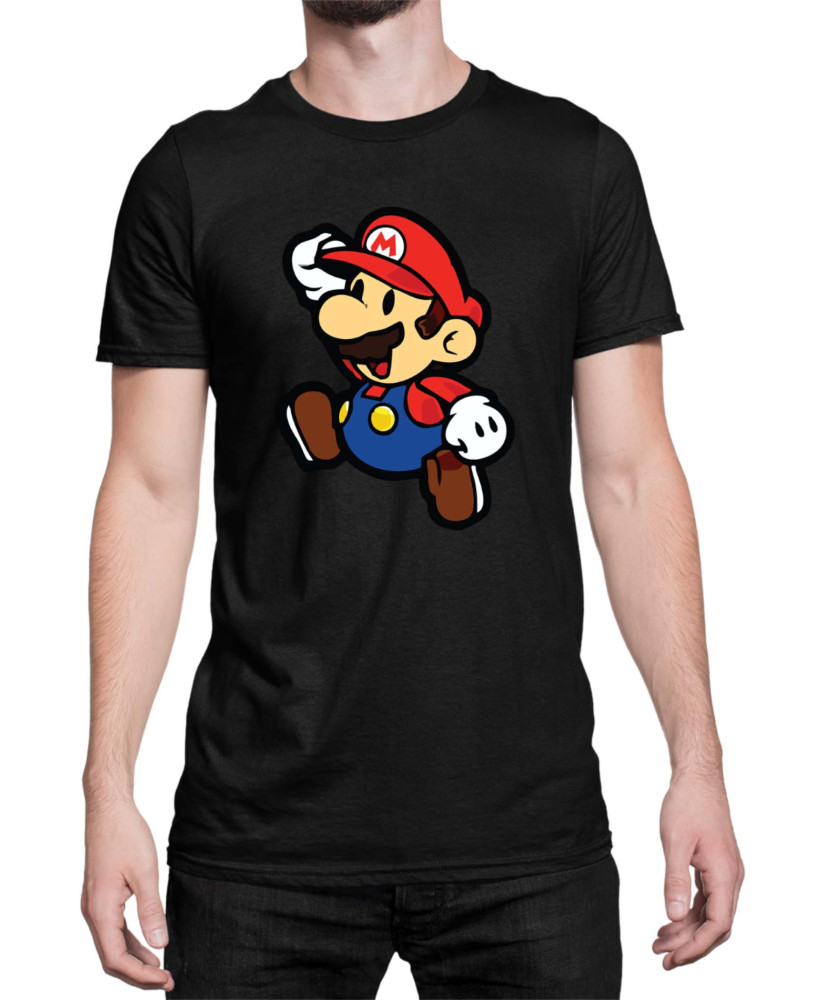 Мъжка Тениска Super Mario Nintendo Paper Mario 02