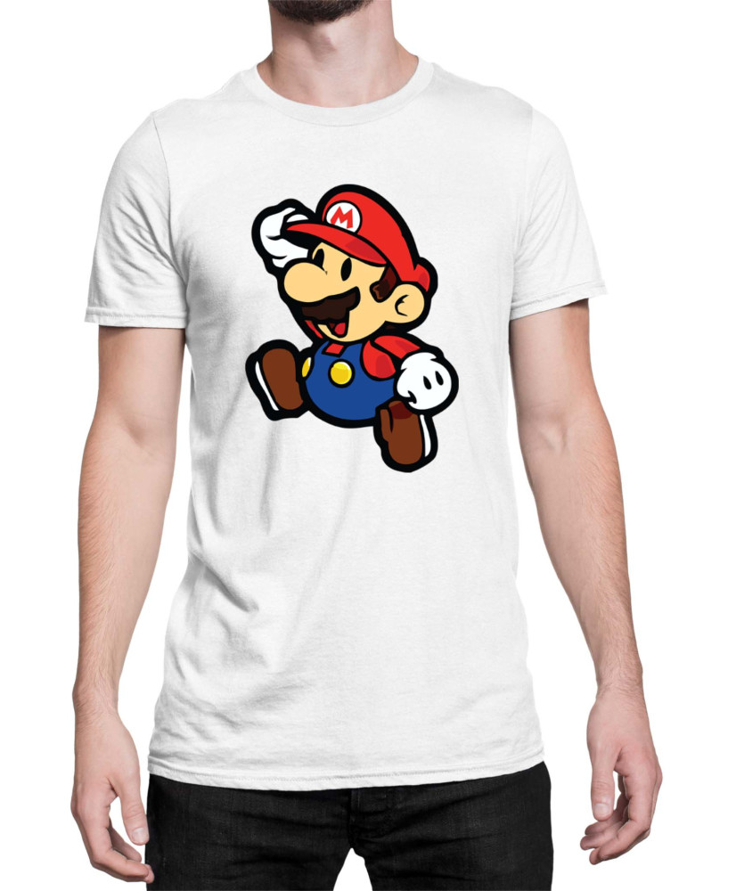 Мъжка Тениска Super Mario Nintendo Paper Mario 02