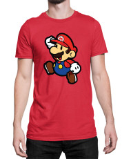 Мъжка Тениска Super Mario Nintendo Paper Mario 02