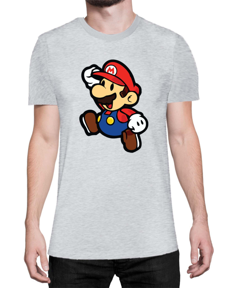 Мъжка Тениска Super Mario Nintendo Paper Mario 02