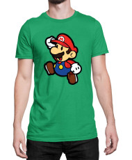 Мъжка Тениска Super Mario Nintendo Paper Mario 02