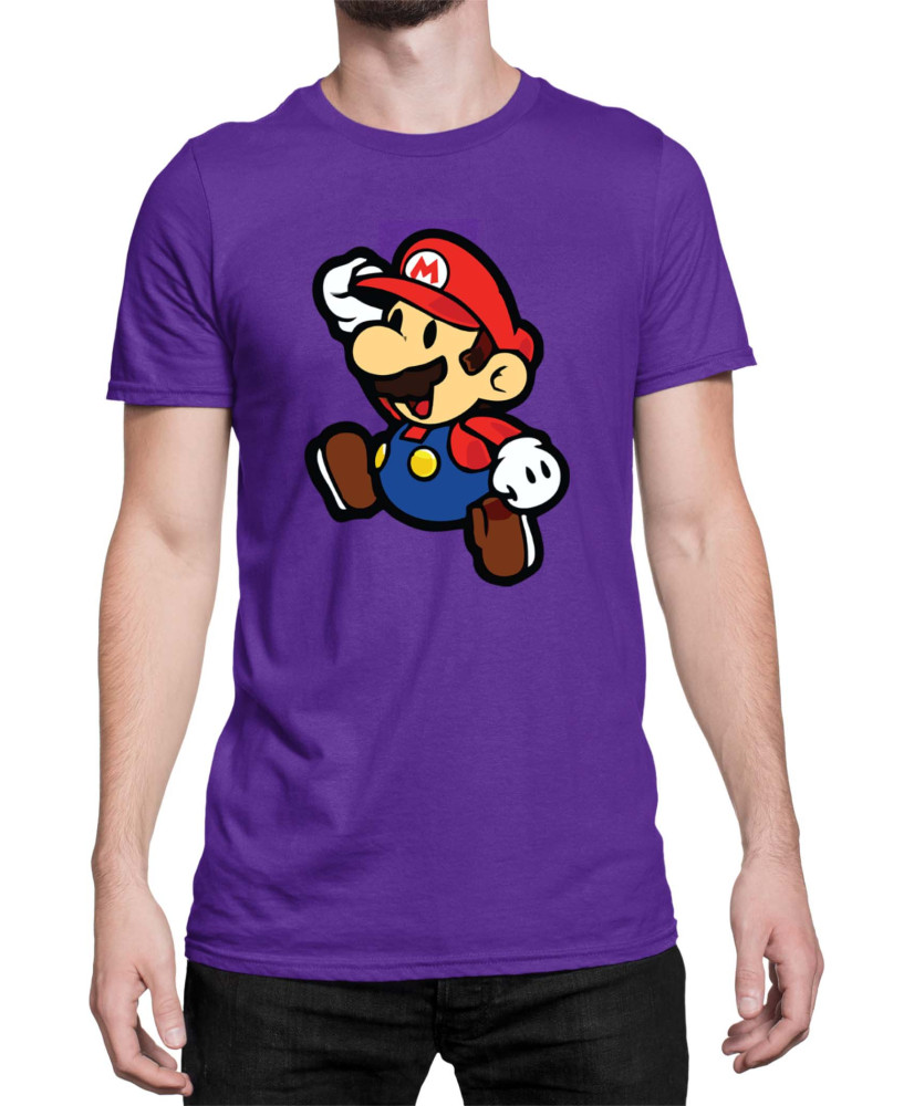 Мъжка Тениска Super Mario Nintendo Paper Mario 02