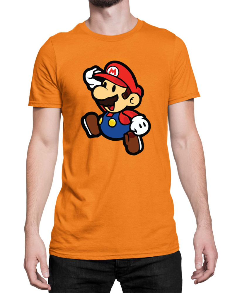 Мъжка Тениска Super Mario Nintendo Paper Mario 02