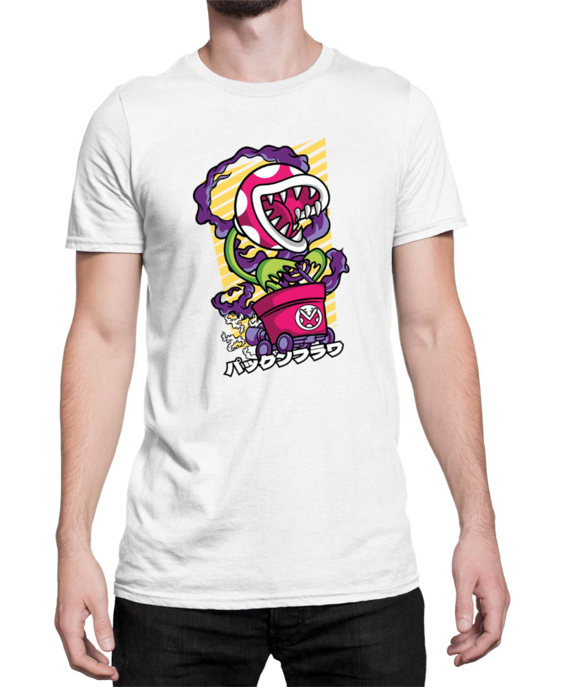 Мъжка Тениска Super Mario Nintendo Piranha Plant 2